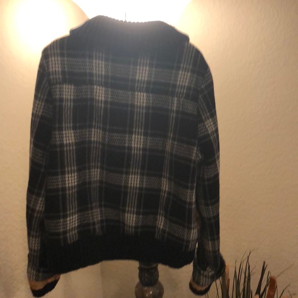 Xhilaration Plaid Double Closure Letterman Style - Picture 5 of 8